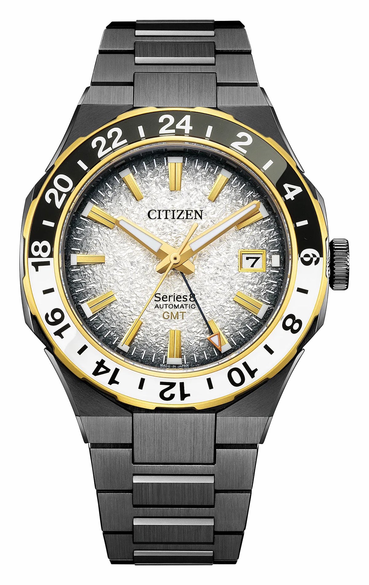 Series8 880 The Seasons Winter Silver-Tone Dial Stainless Steel Bracelet NB6035-55H