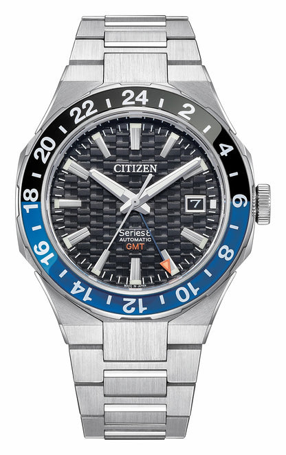 Series8 880 GMT Black Dial Stainless Steel Bracelet NB6031-56E