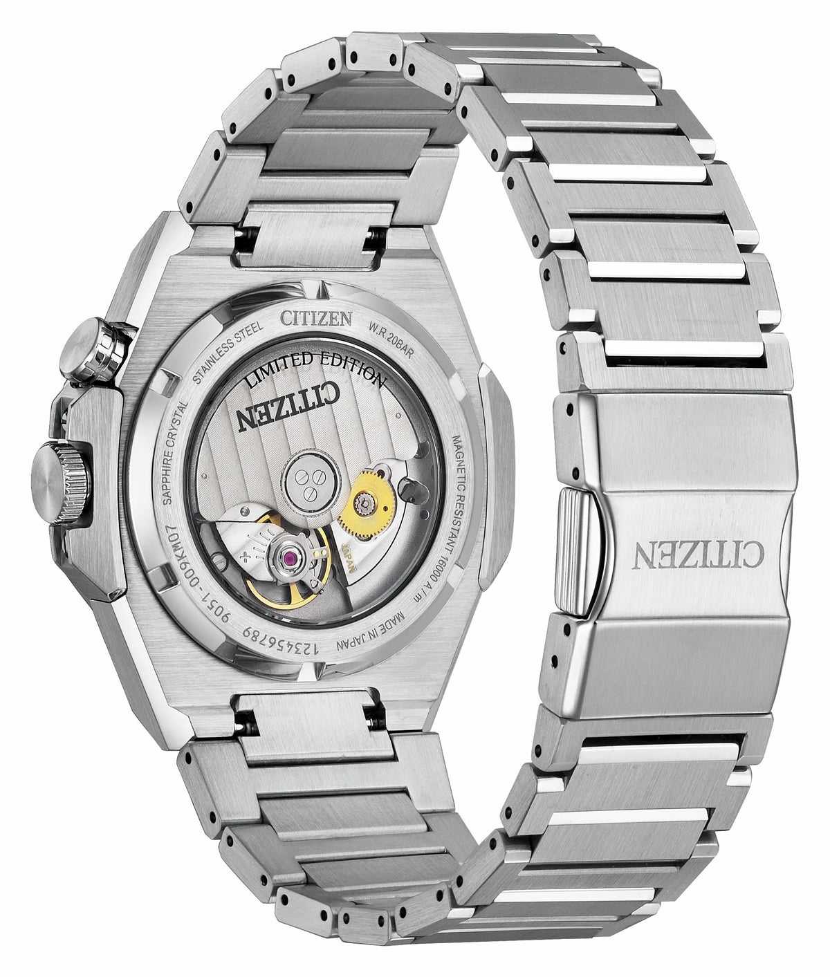 Series8 890 City Lights Silver-Tone Dial Stainless Steel Bracelet NB6060-58H