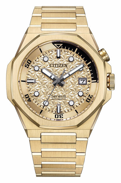 Series8 890 City Lights Gold-Tone Dial Stainless Steel Bracelet NB6062-52P