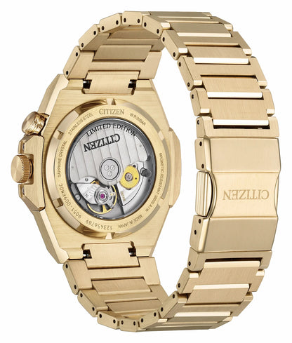 Series8 890 City Lights Gold-Tone Dial Stainless Steel Bracelet NB6062-52P