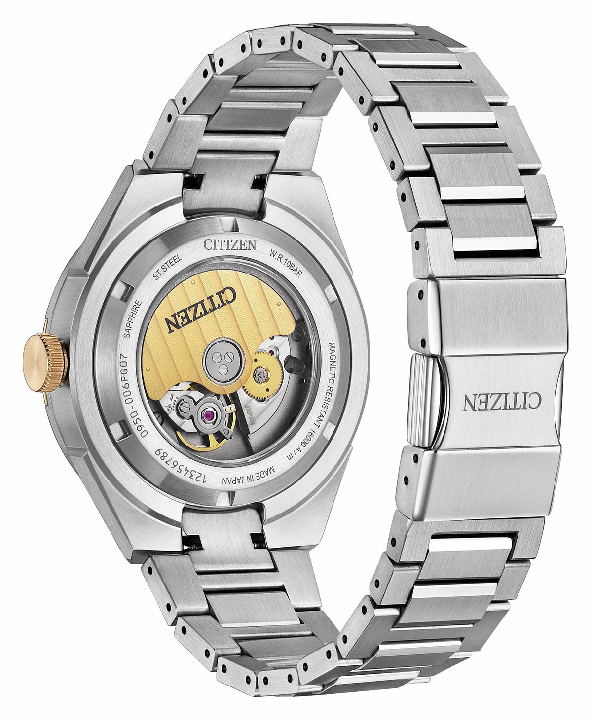 Series8 870 Gray Dial Stainless Steel Bracelet NA1034-51H