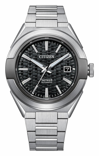 Series8 870 Black Dial Stainless Steel Bracelet NA1036-56E