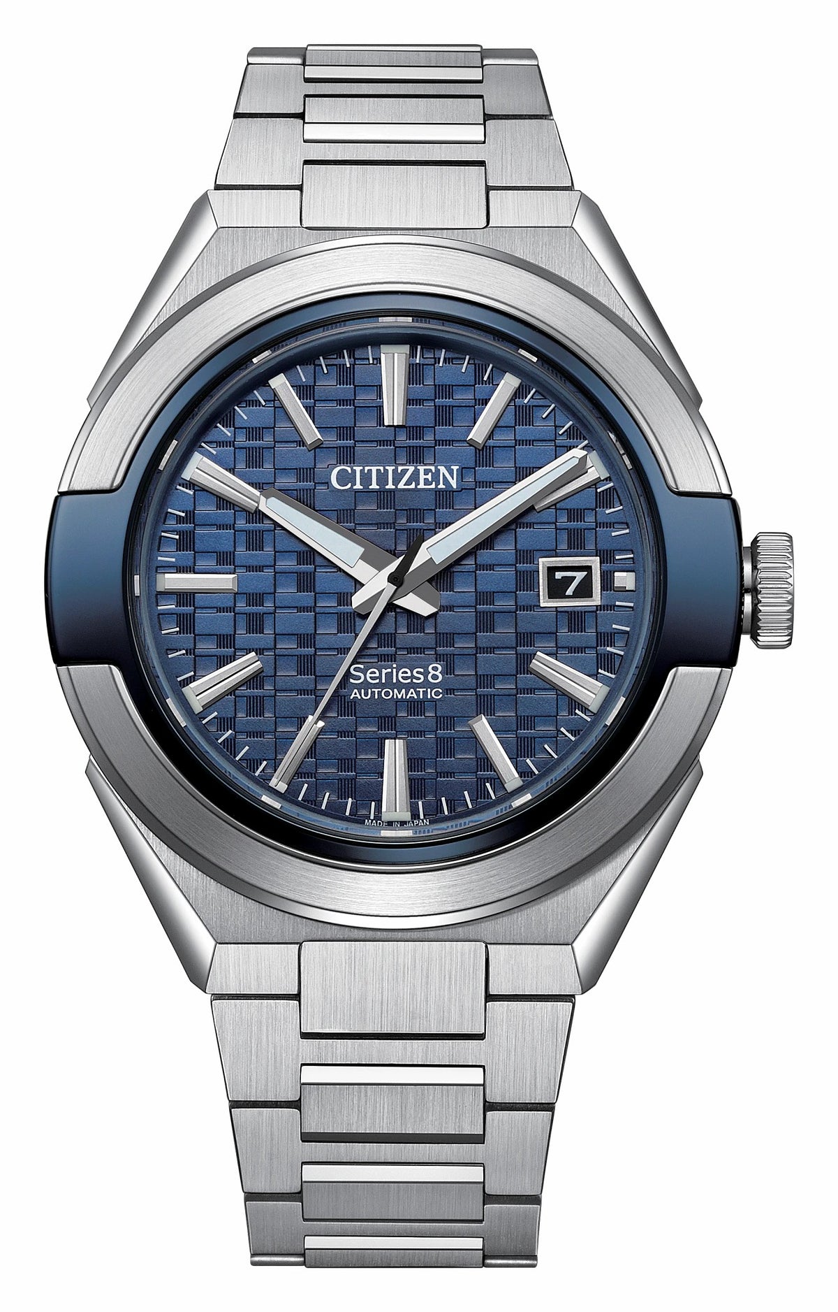 Series8 870 Blue Dial Stainless Steel Bracelet NA1037-53L