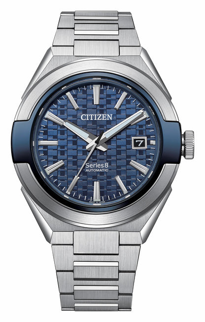 Series8 870 Blue Dial Stainless Steel Bracelet NA1037-53L