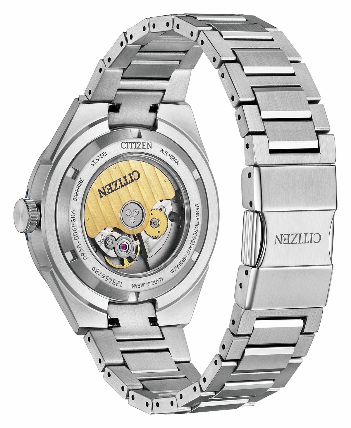 Series8 870 Blue Dial Stainless Steel Bracelet NA1037-53L