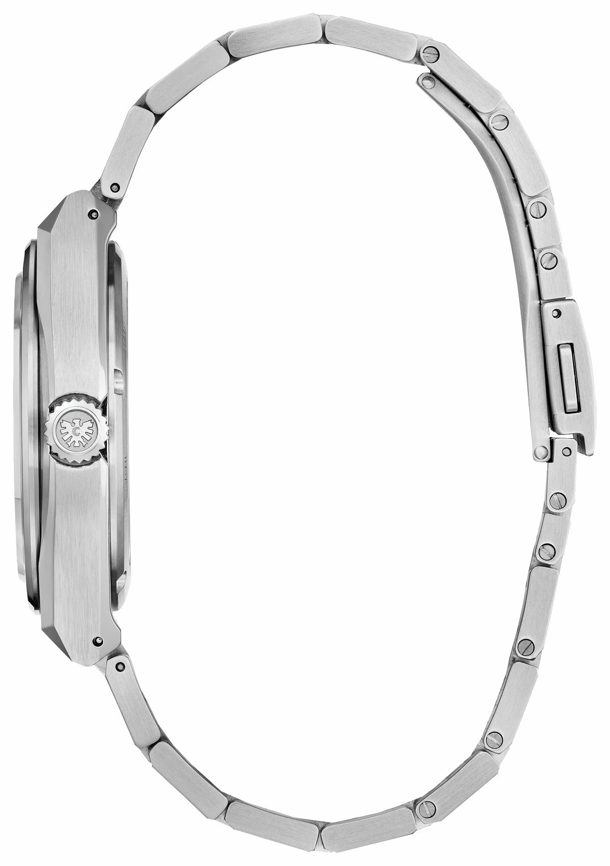 The CITIZEN Caliber 0210 Black Dial Stainless Steel Bracelet NC1000-51E