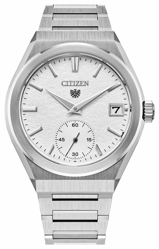 The CITIZEN Caliber 0210 White Dial Stainless Steel Bracelet NC1001-58A