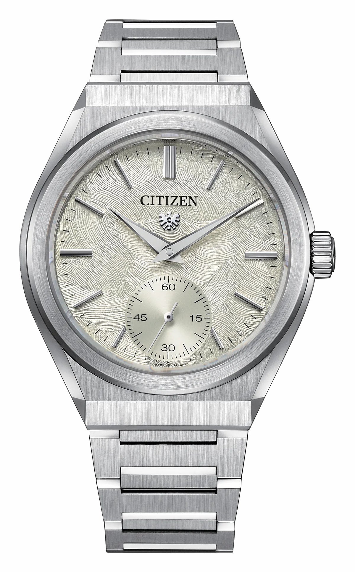 The CITIZEN Caliber 0200 Silver-Tone Dial Stainless Steel Bracelet NC0201-54A