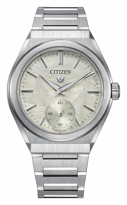 The CITIZEN Caliber 0200 Silver-Tone Dial Stainless Steel Bracelet NC0201-54A