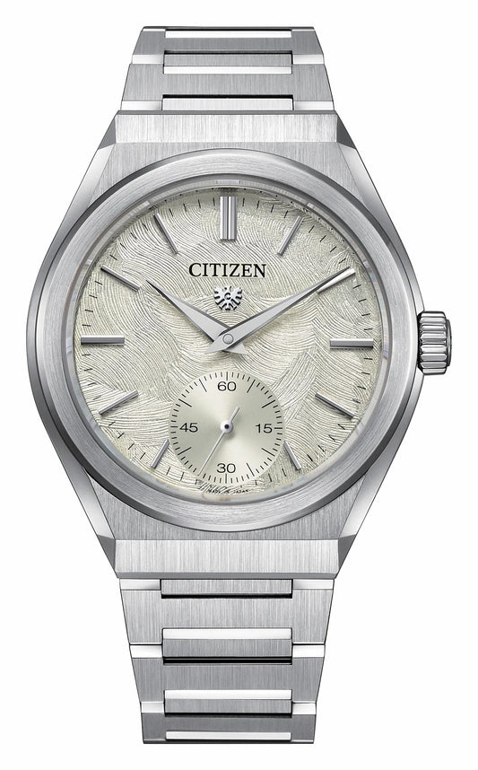 The CITIZEN Caliber 0200 Silver-Tone Dial Stainless Steel Bracelet NC0201-54A