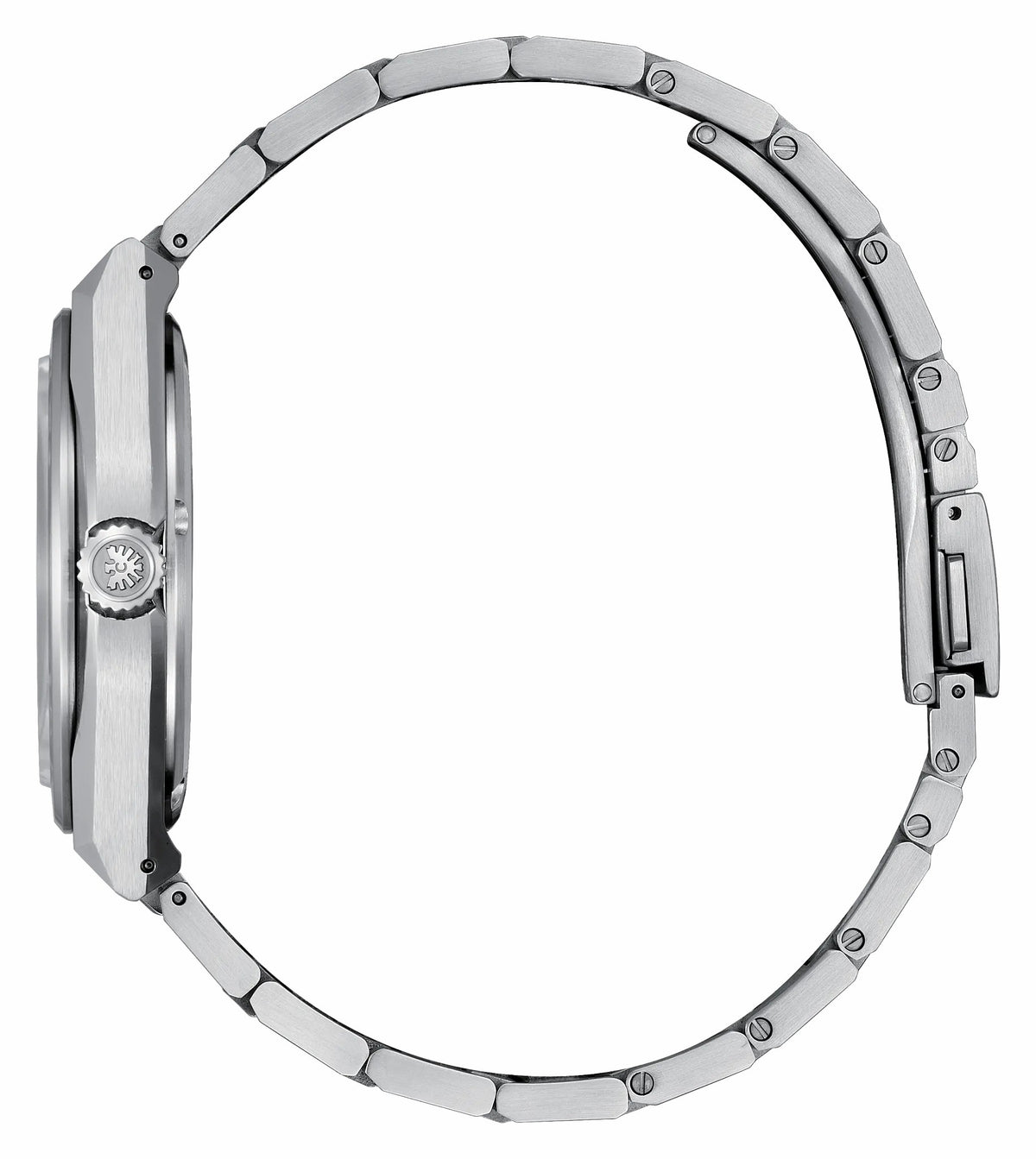 The CITIZEN Caliber 0200 Silver-Tone Dial Stainless Steel Bracelet NC0201-54A