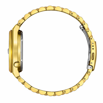 TSUYOSA Green Dial Stainless Steel Bracelet NJ0152-51X