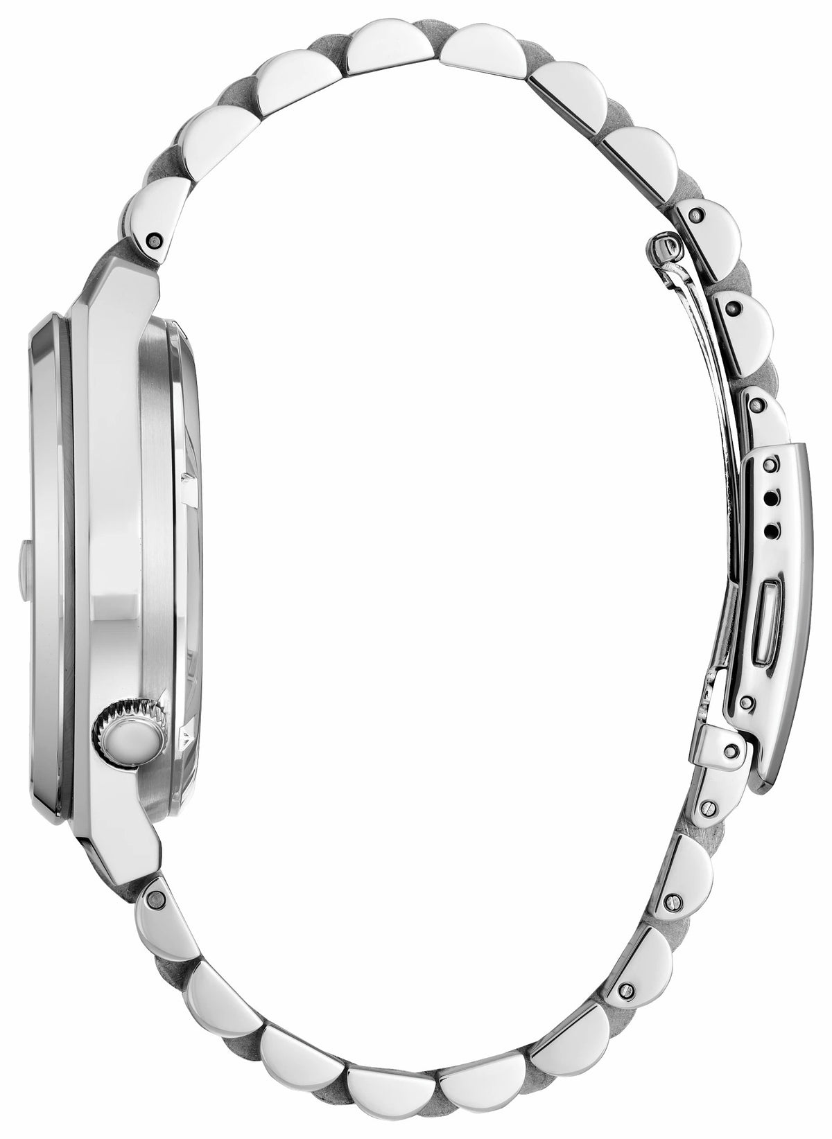 TSUYOSA Red Dial Stainless Steel Bracelet NJ0150-56W