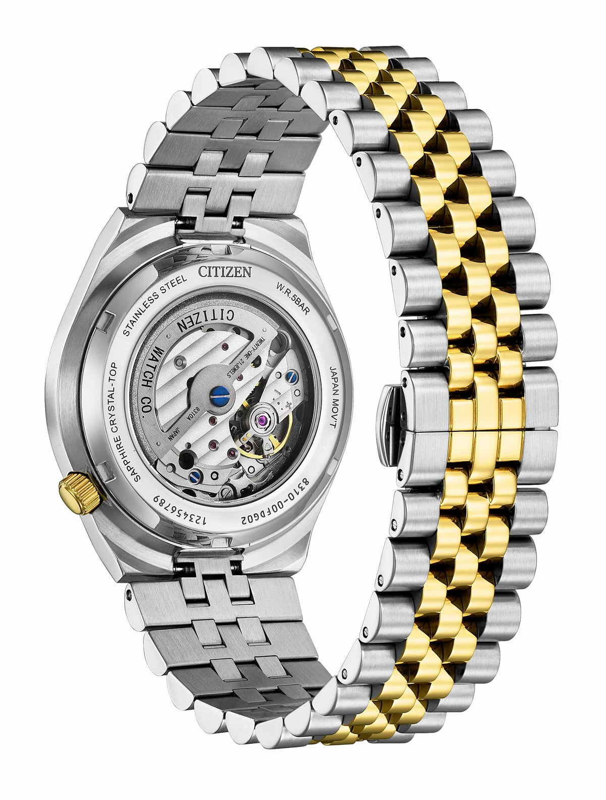 TSUYOSA 60 Green Dial Stainless Steel Bracelet NK0024-54X