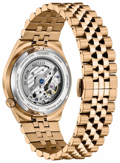 TSUYOSA 60 Blue Dial Stainless Steel Bracelet NK0023-57L