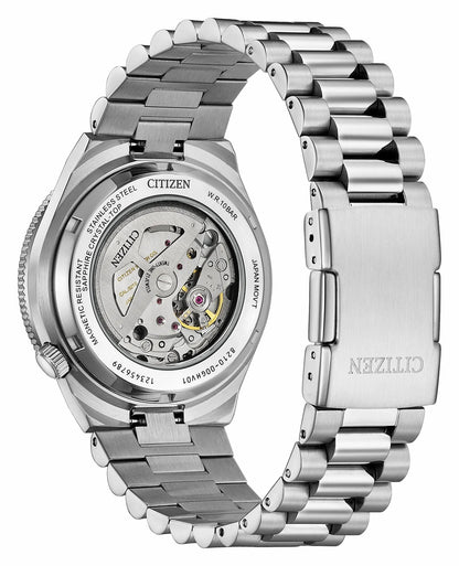 TSUYOSA Shore Navy Dial Stainless Steel Bracelet NJ0230-59L