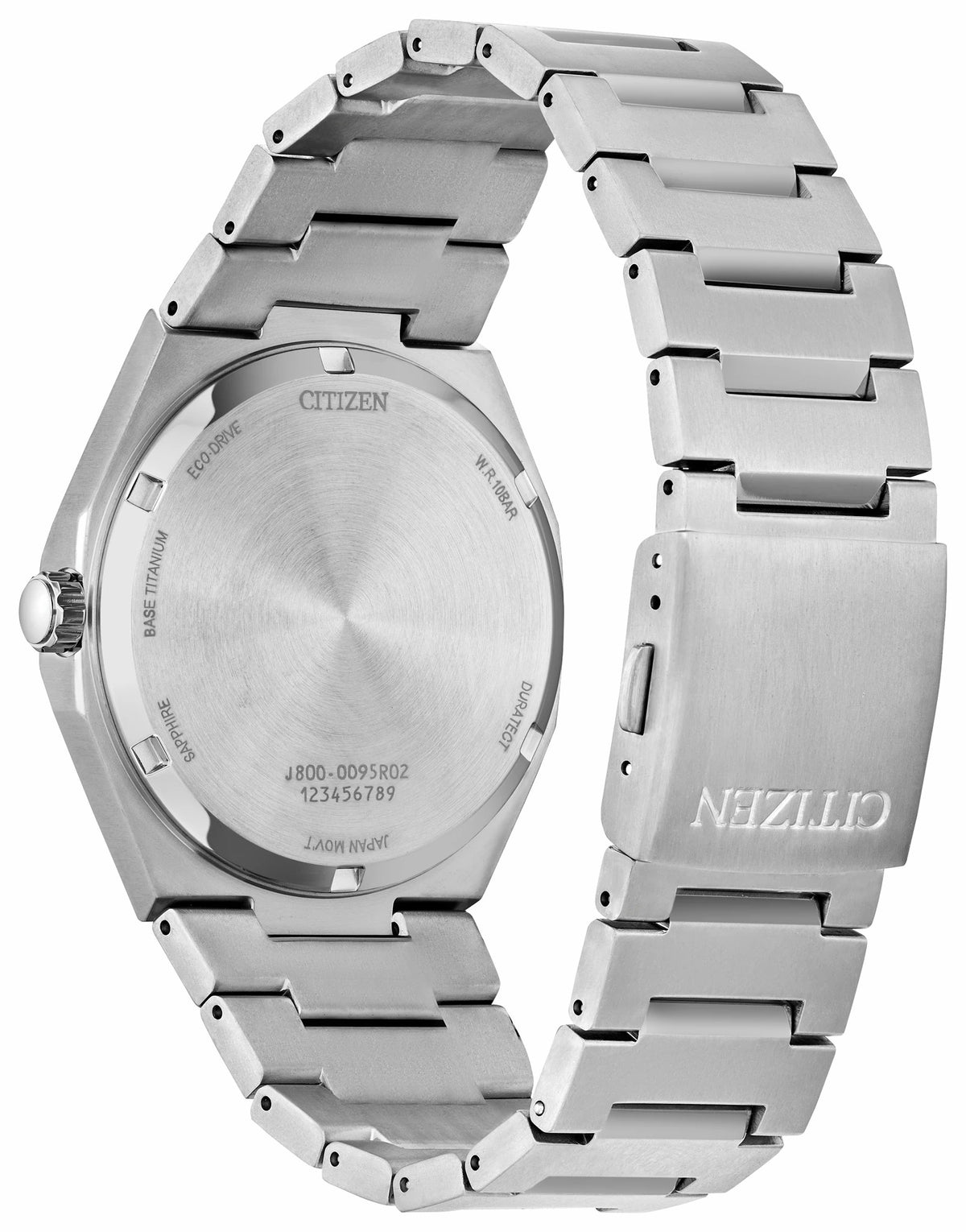 Zenshin Three-hand Blue Dial Super Titanium Bracelet AW0130-85L