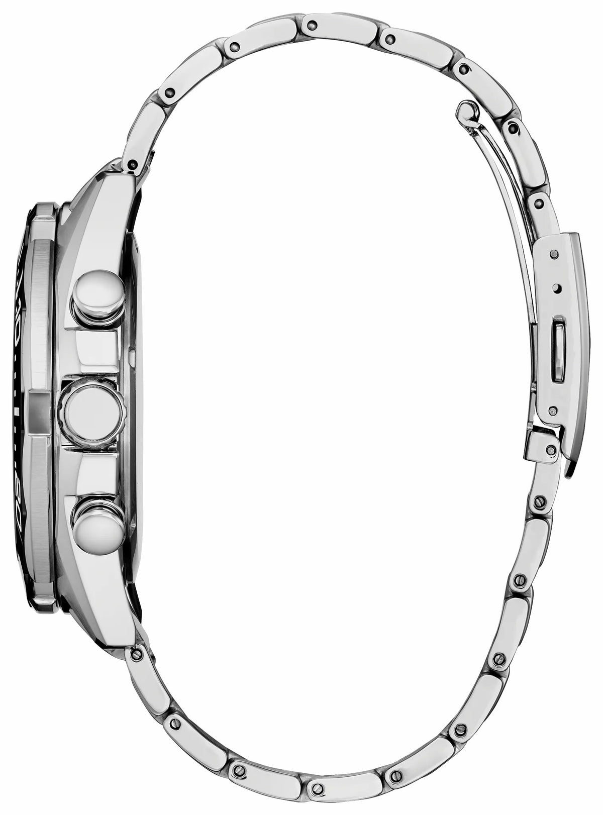 Endeavor Chrono White Dial Stainless Steel Bracelet CA4730-59A