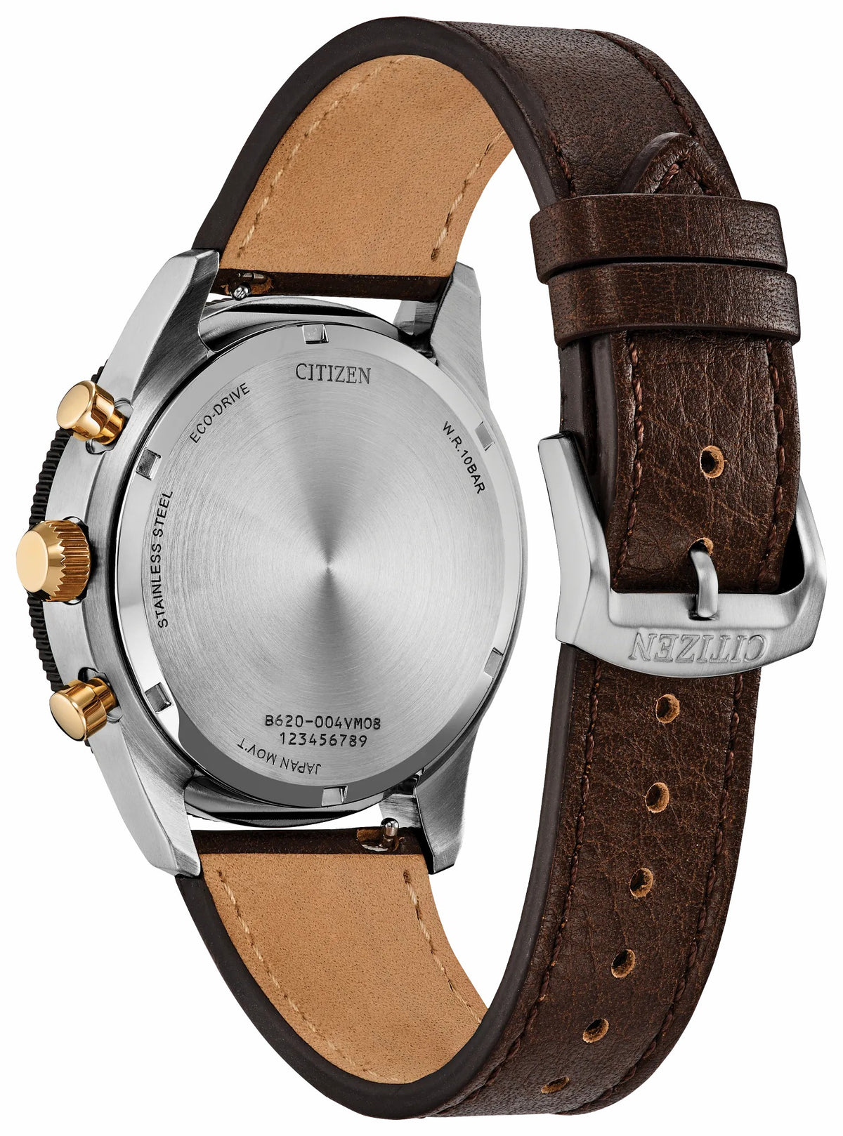 Terra Force Brown Dial Leather Strap CA4746-08X