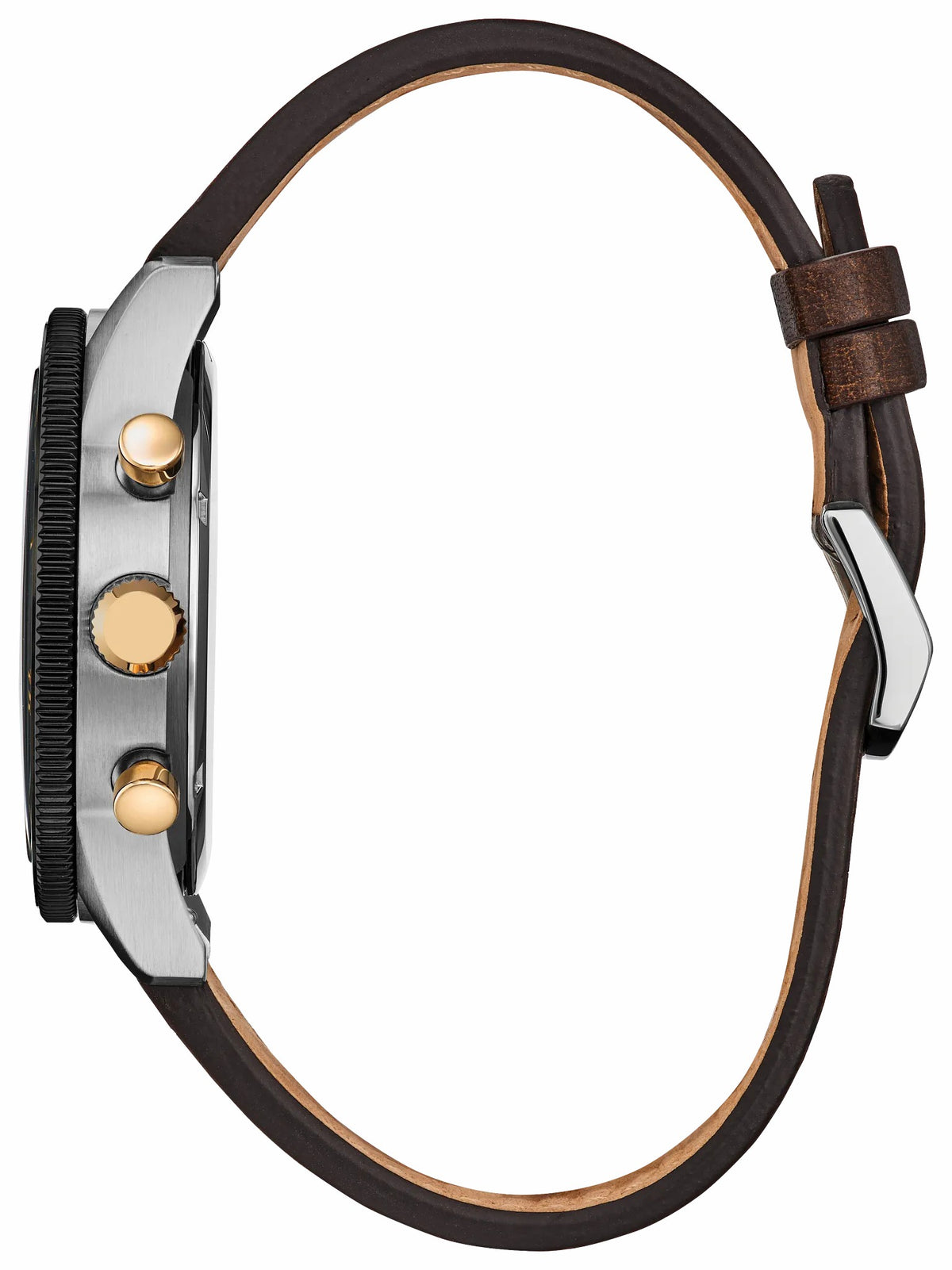 Terra Force Brown Dial Leather Strap CA4746-08X