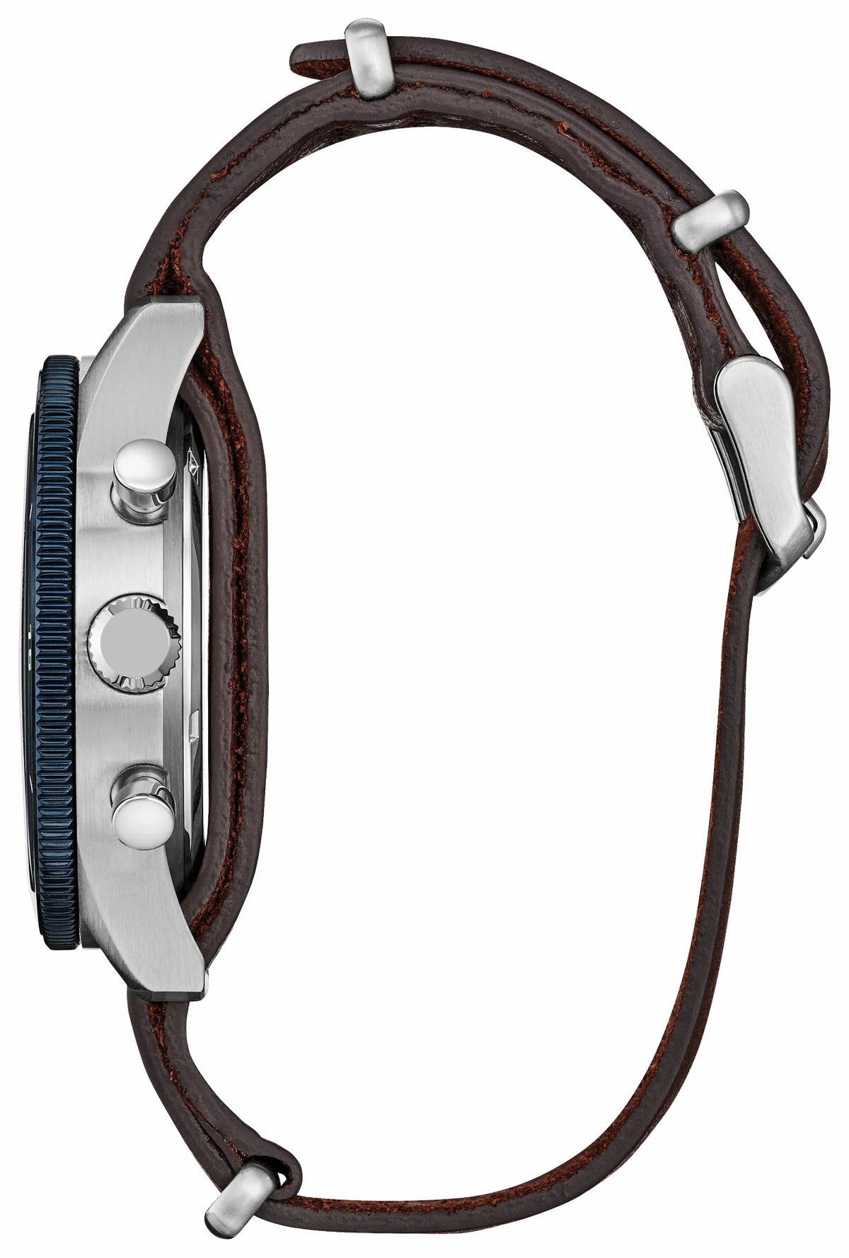 Terra Force Blue Dial Leather Strap CA4747-05L