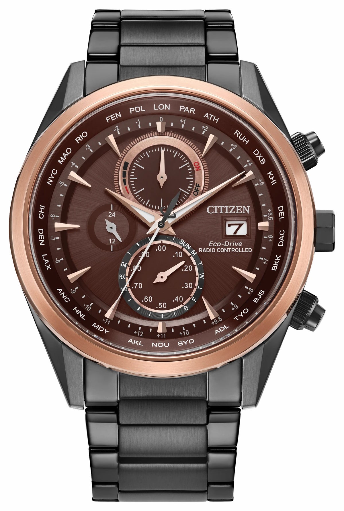 Sport Luxury Red Dial Stainless Steel Bracelet AT8267-51X