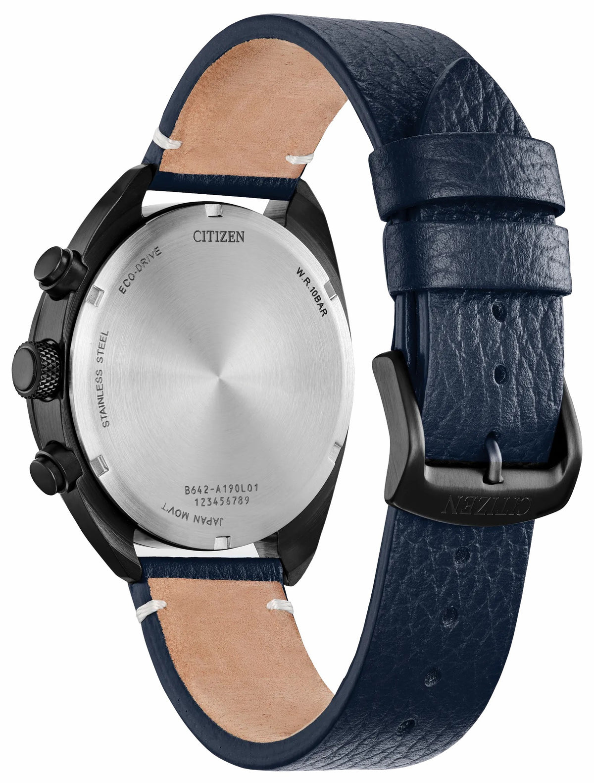 Sport Casual Blue Dial Leather Strap CA7048-08L