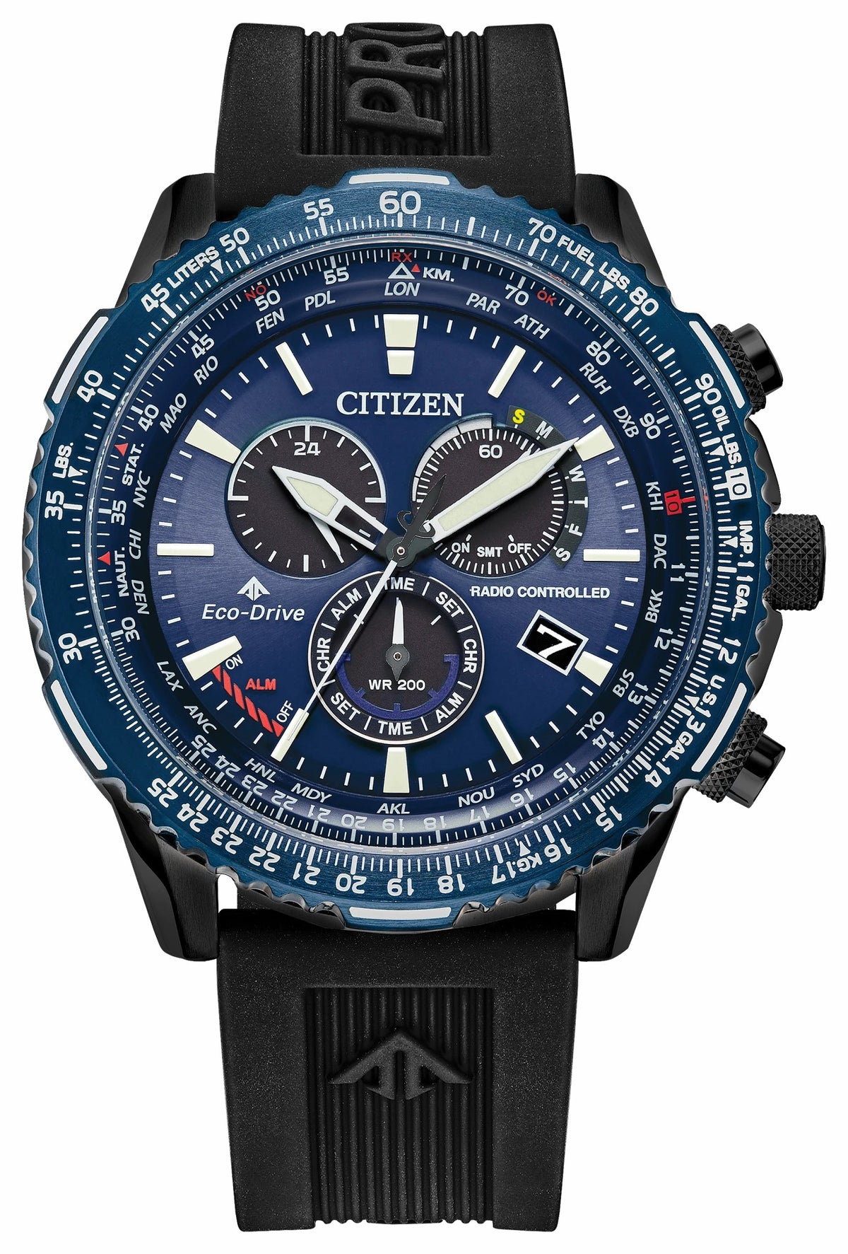 Promaster Air A-T Blue Dial Polyurethane Strap CB5006-02L