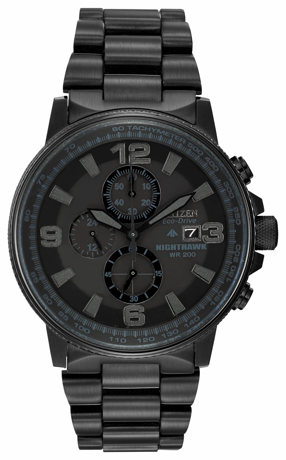 Nighthawk - Men's Eco-Drive CA0295-58E Chronograph Watch