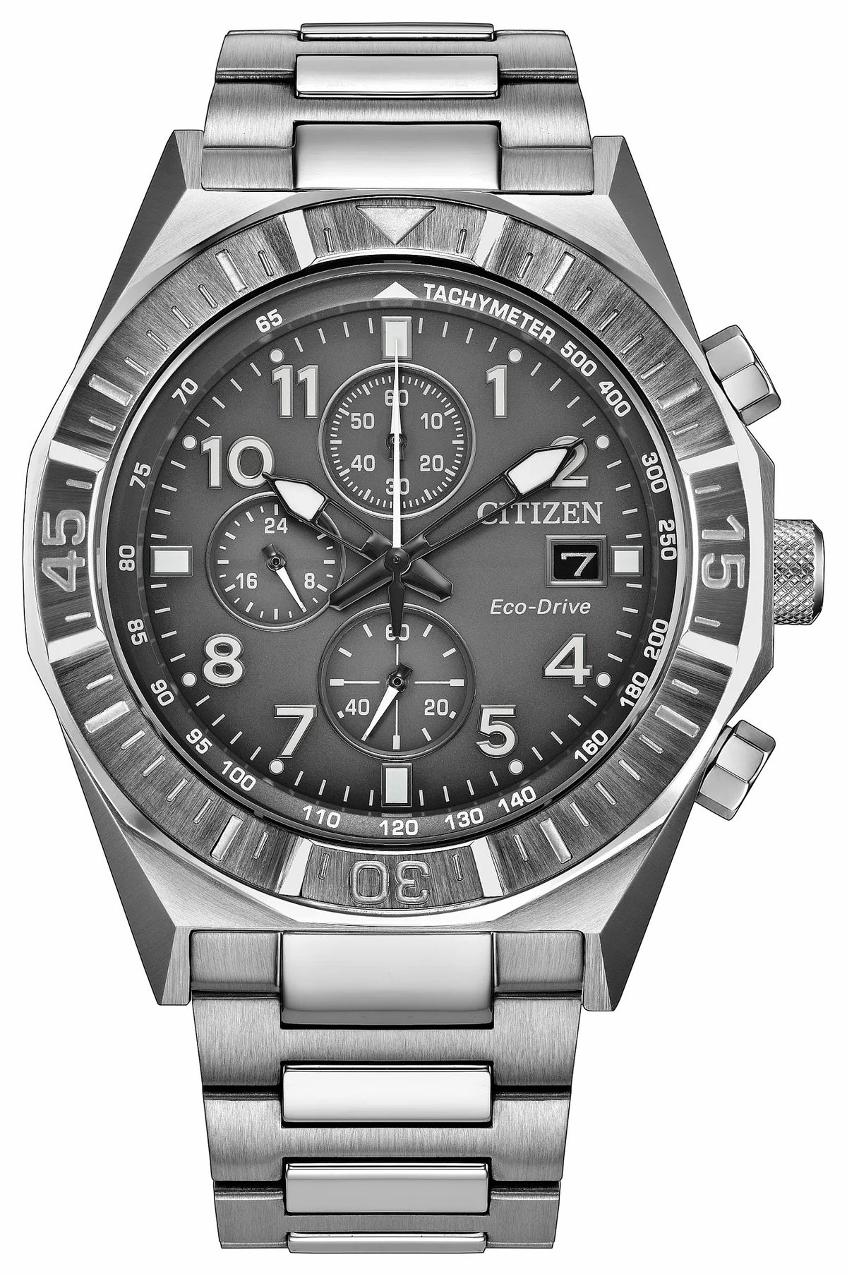 Nighthawk Gray Dial Stainless Steel Bracelet CA0890-54H