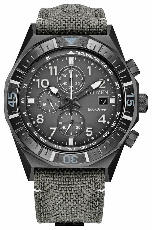 Nighthawk Gray Dial Nylon Strap CA0897-04H