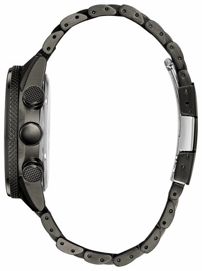 Nighthawk - Men's Eco-Drive CA4377-53H Chronograph Watch