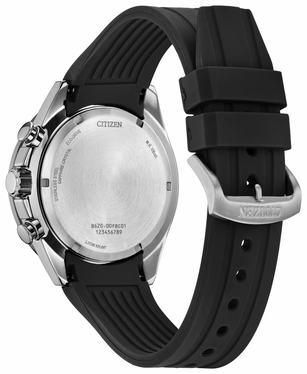 Endeavor Chrono Black Dial Polyurethane Strap CA4730-08E