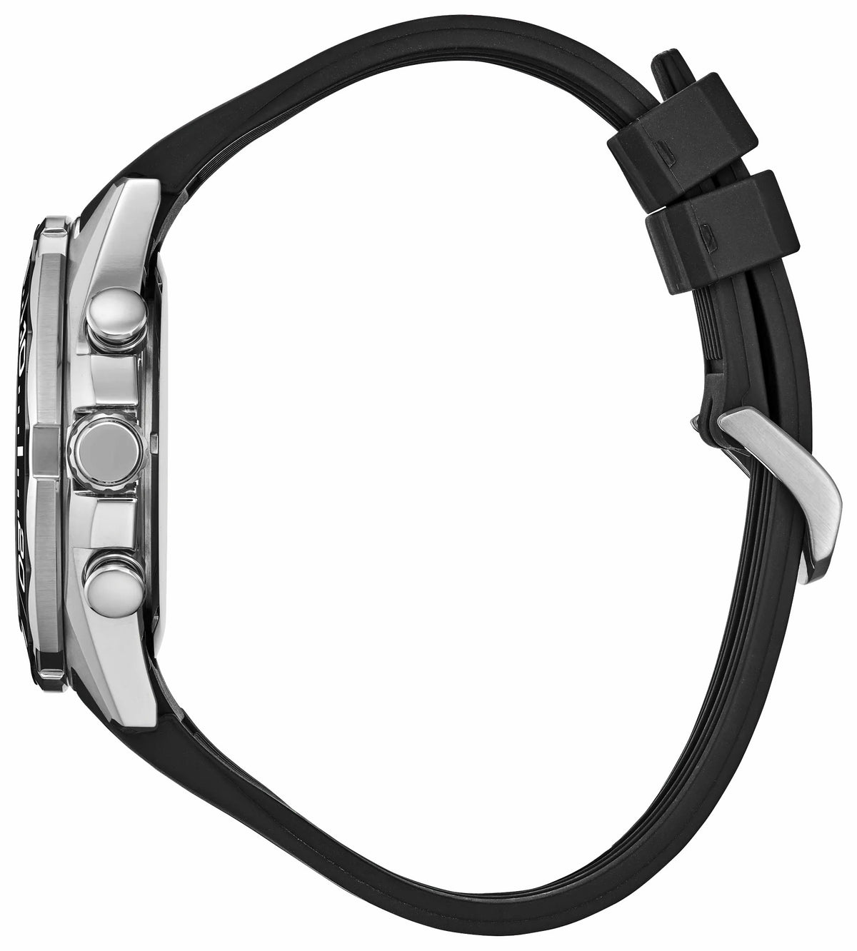Endeavor Chrono Black Dial Polyurethane Strap CA4730-08E