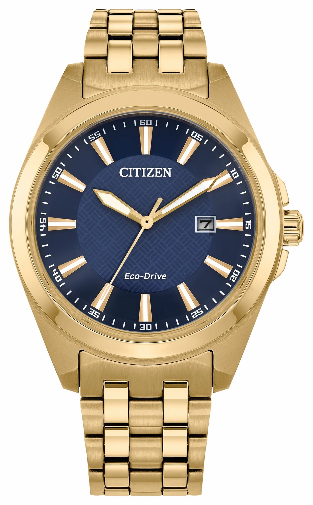 Peyten Blue Dial Stainless Steel Bracelet BM7532-54L