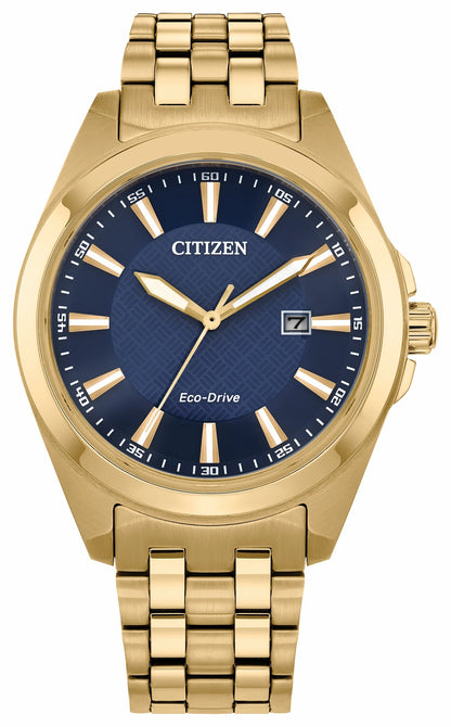 Peyten Blue Dial Stainless Steel Bracelet BM7532-54L