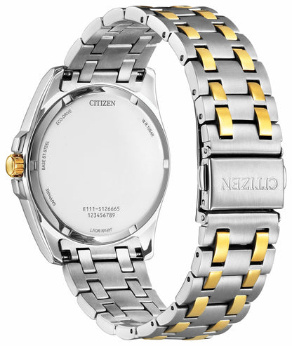 Peyten Silver-Tone Dial Stainless Steel Bracelet BM7534-59A