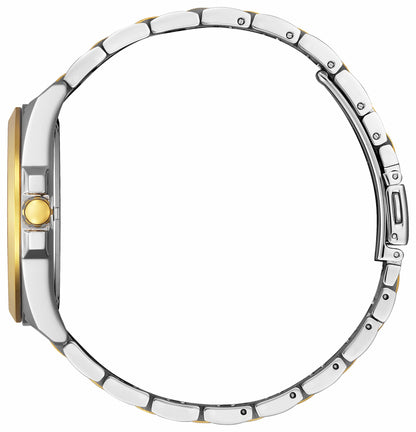 Peyten Silver-Tone Dial Stainless Steel Bracelet BM7534-59A