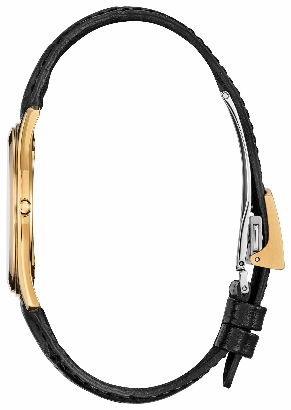 Eco-Drive One Black Dial Crocodile Strap AQ5022-02E