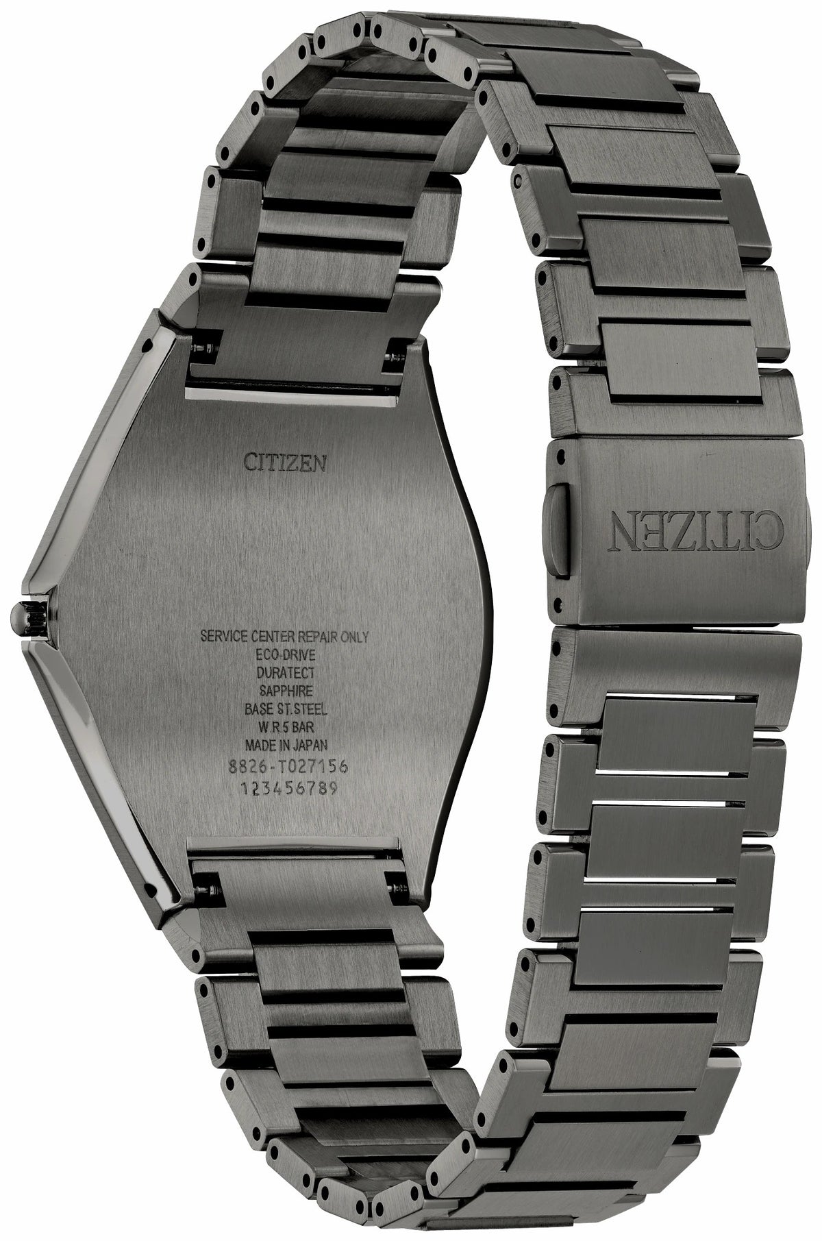 Eco-Drive One Blue Dial Stainless Steel Bracelet AR5064-57L