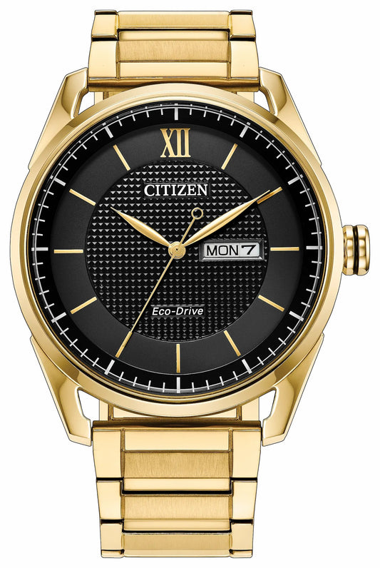 Dress Classic Black Dial Stainless Steel Bracelet AW0089-52E