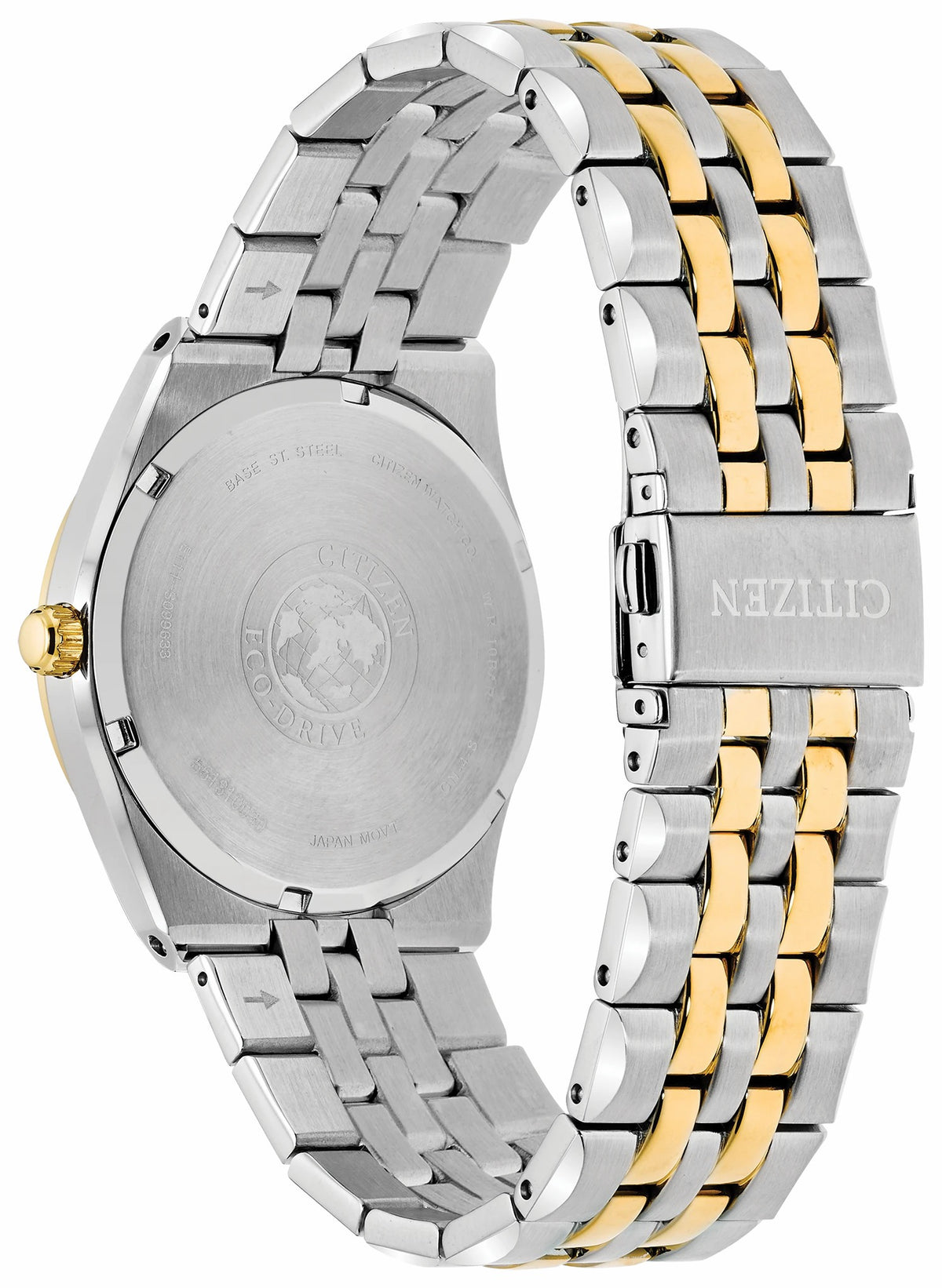 Corso - Men's Eco-Drive BM7334-58L Two Tone Blue Dial Watch