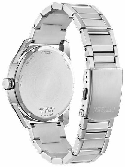 Classic Blue Dial Stainless Steel Bracelet AW0081-54L