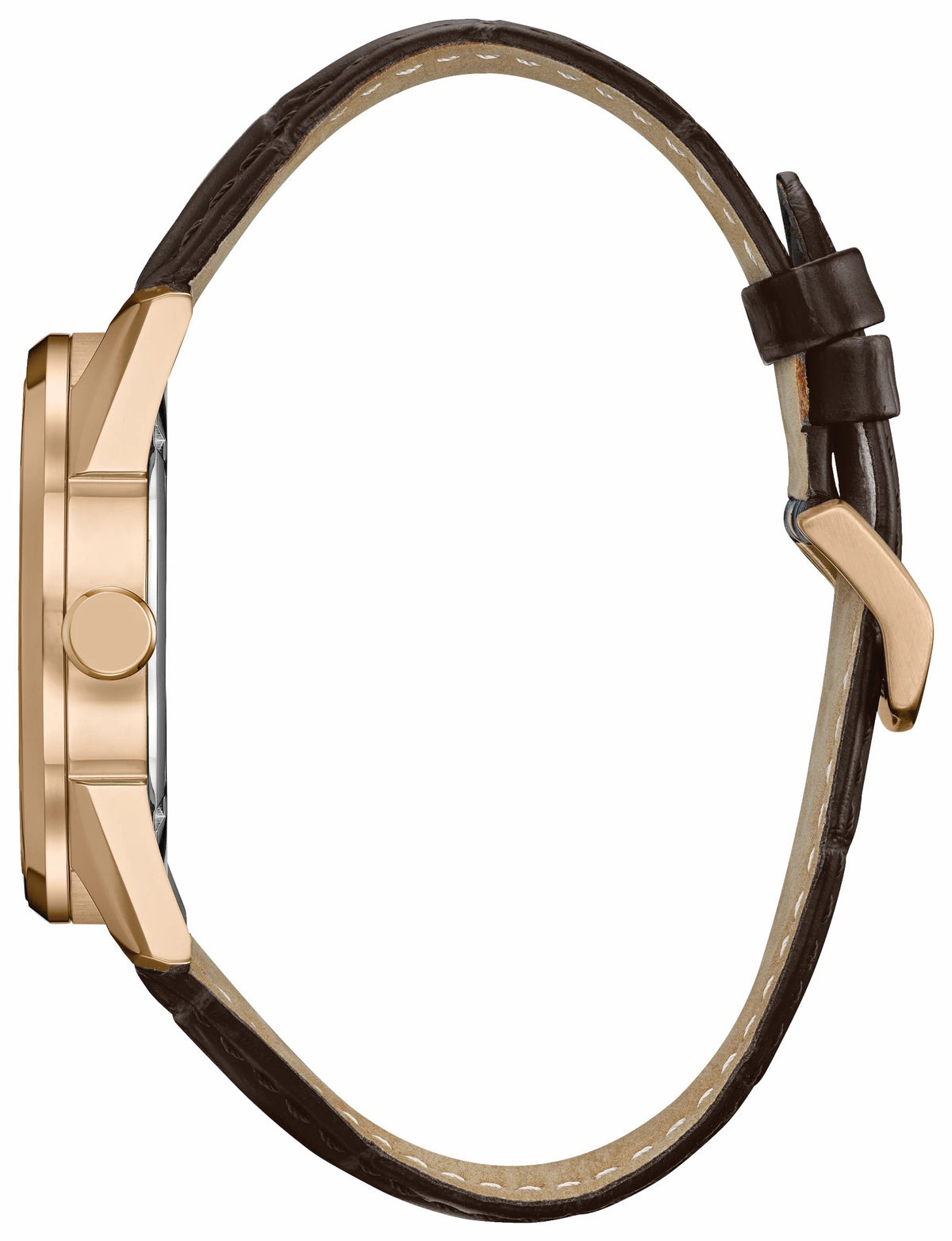 Classic Ivory Dial Leather Strap AW0082-01A