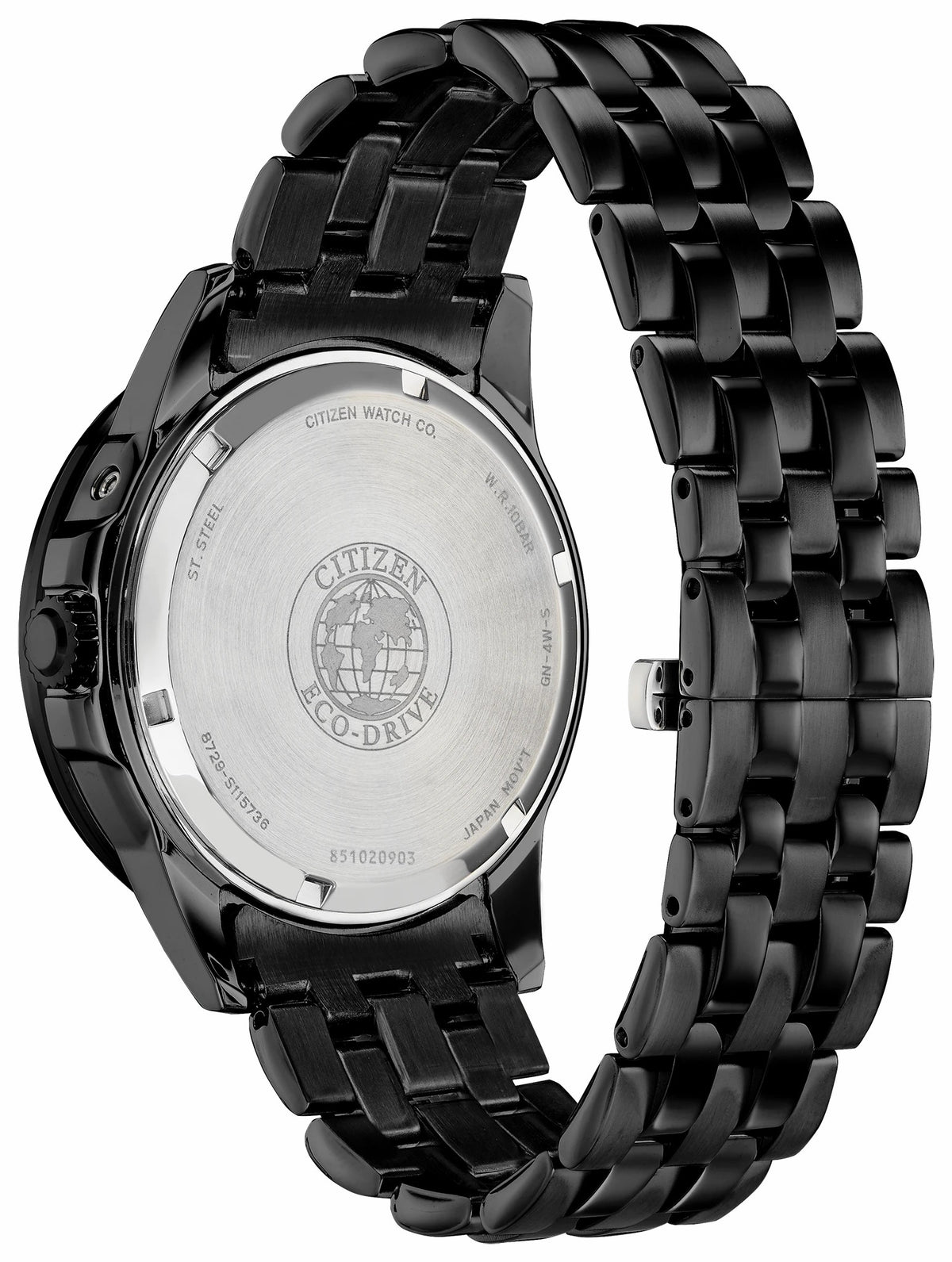 Citizen Calendrier Moonphase Men's Eco-Drive Black Watch