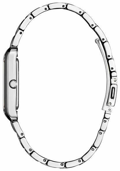 Addysen Black Dial Stainless Steel Bracelet BJ6570-50E