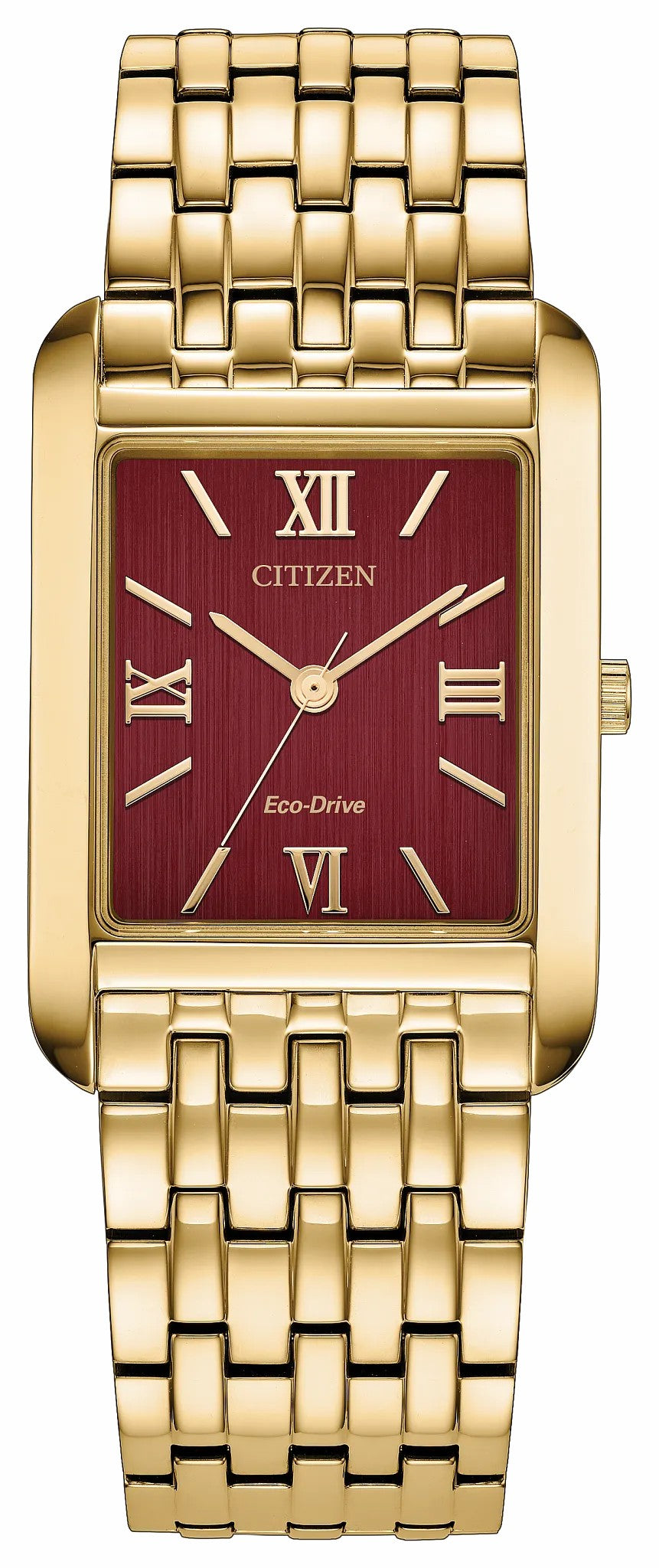 Addysen Red Dial Stainless Steel Bracelet BJ6572-54X