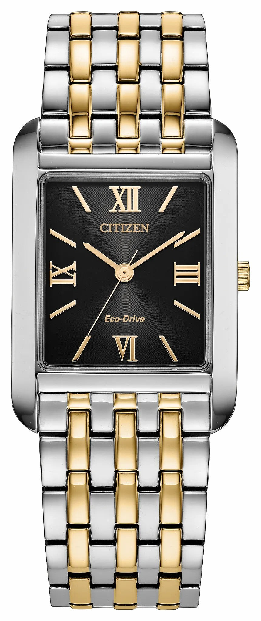 Addysen Black Dial Stainless Steel Bracelet BJ6574-59E