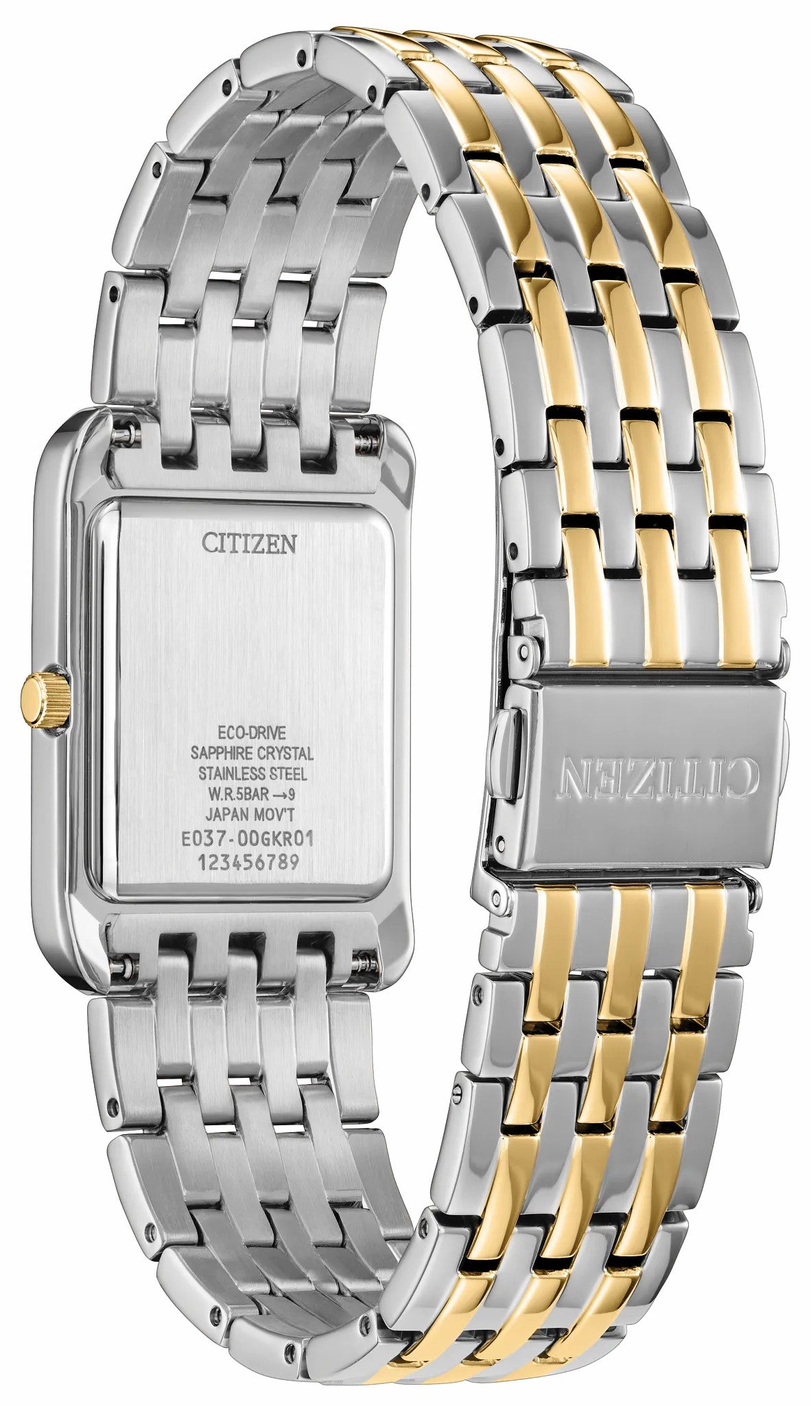 Addysen Black Dial Stainless Steel Bracelet BJ6574-59E